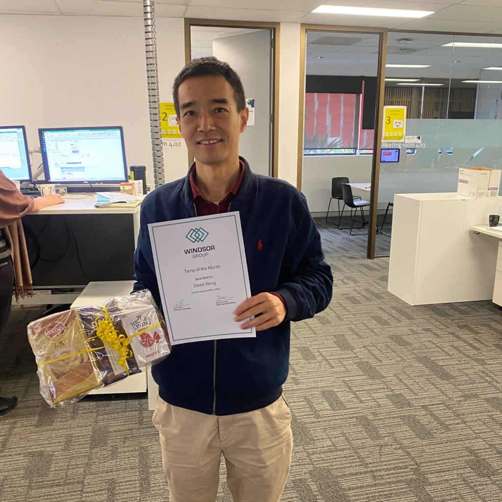 Temp of the Month, David Xiong